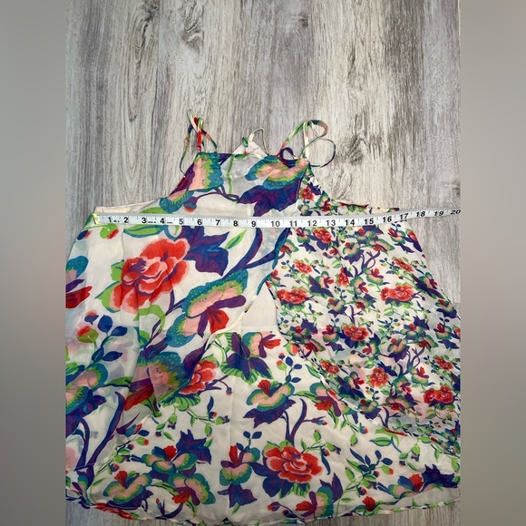 Anthropologie Maeve St Lucia Cami Floral Strappy  Sleeveless Tank Top Size Small - Picture 5 of 9